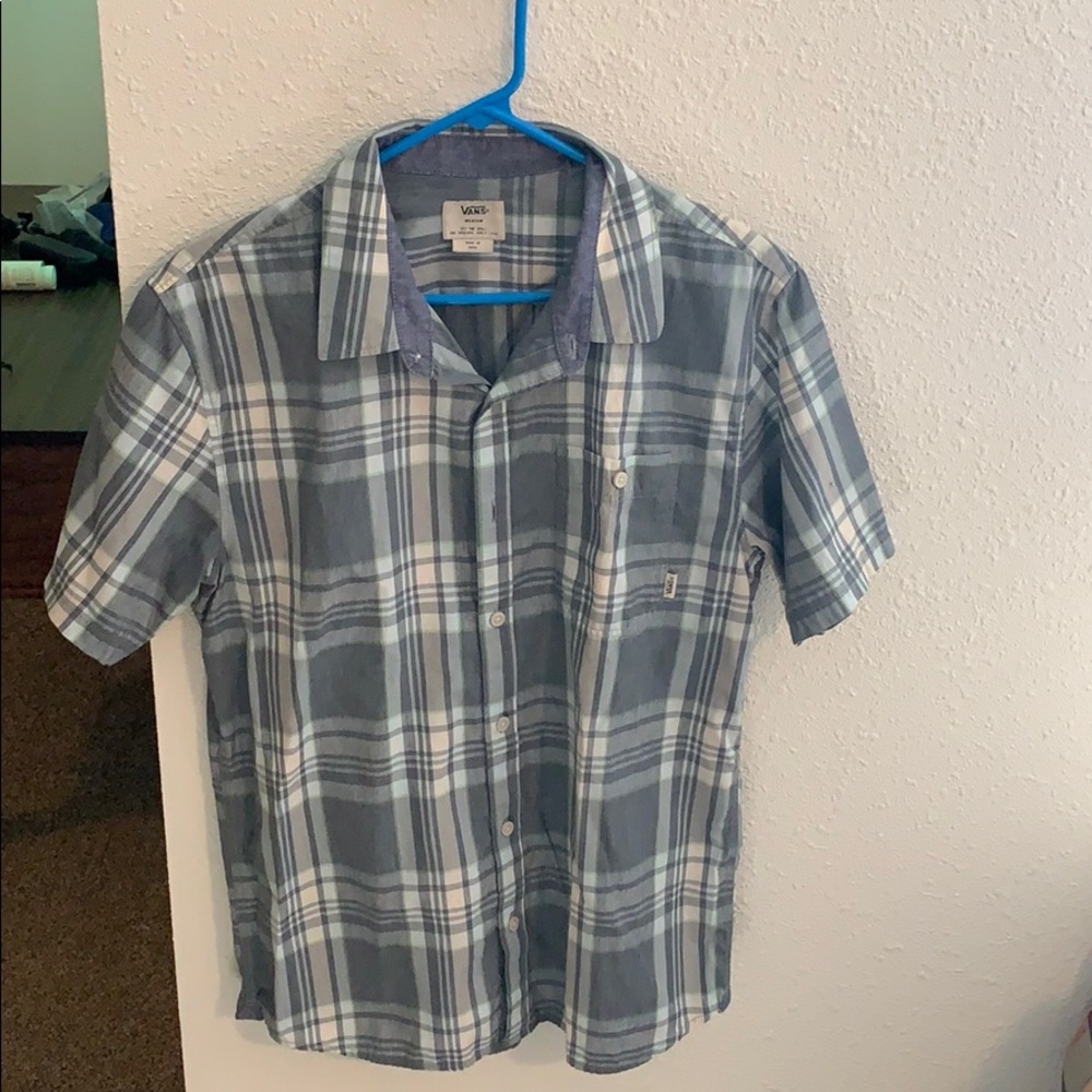 Vans short sleeve button up